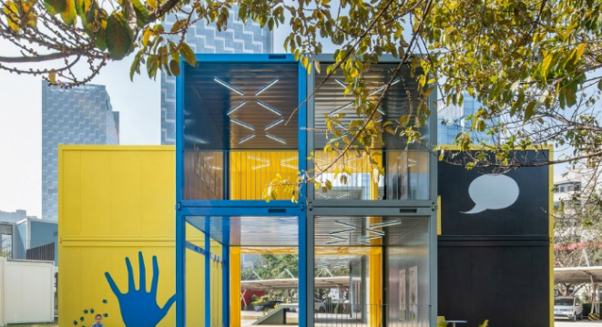 集裝箱房屋VS傳統(tǒng)建筑的大用處